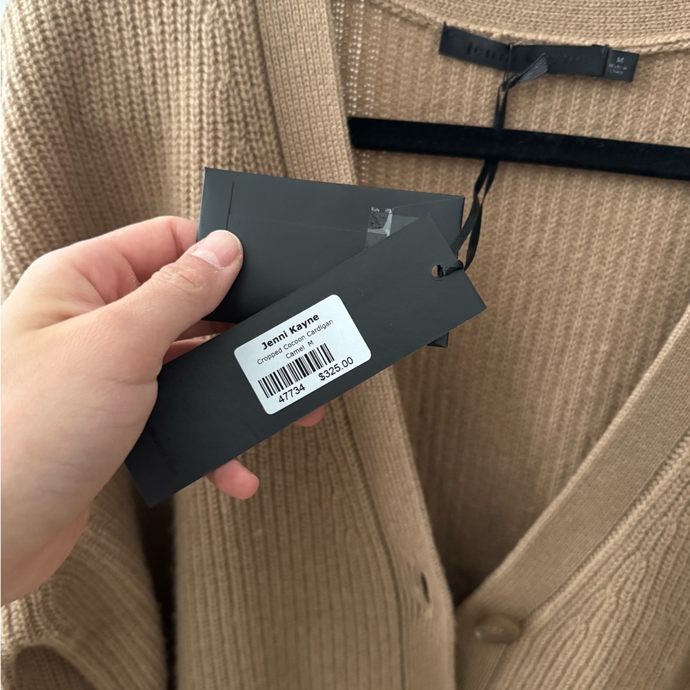 Jenni Kayne Cropped Cocoon Cardigan Cashmere - Picture 5 of 6